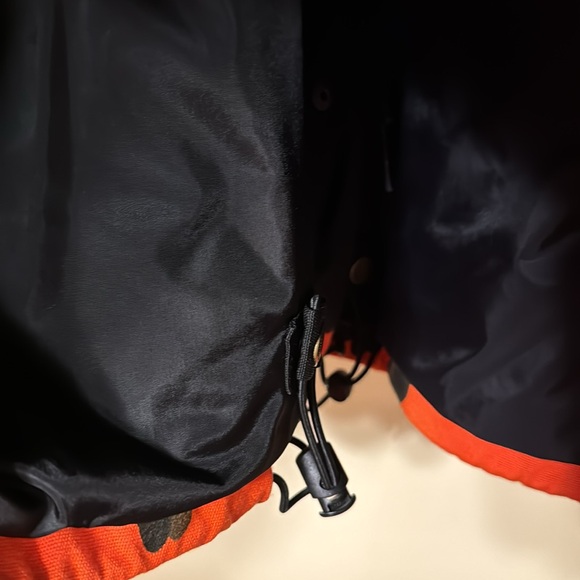 Cabela’s Blaze Orange Camouflage Jacket Coat Insulated Hunting Camo Men’s L - Picture 5 of 12